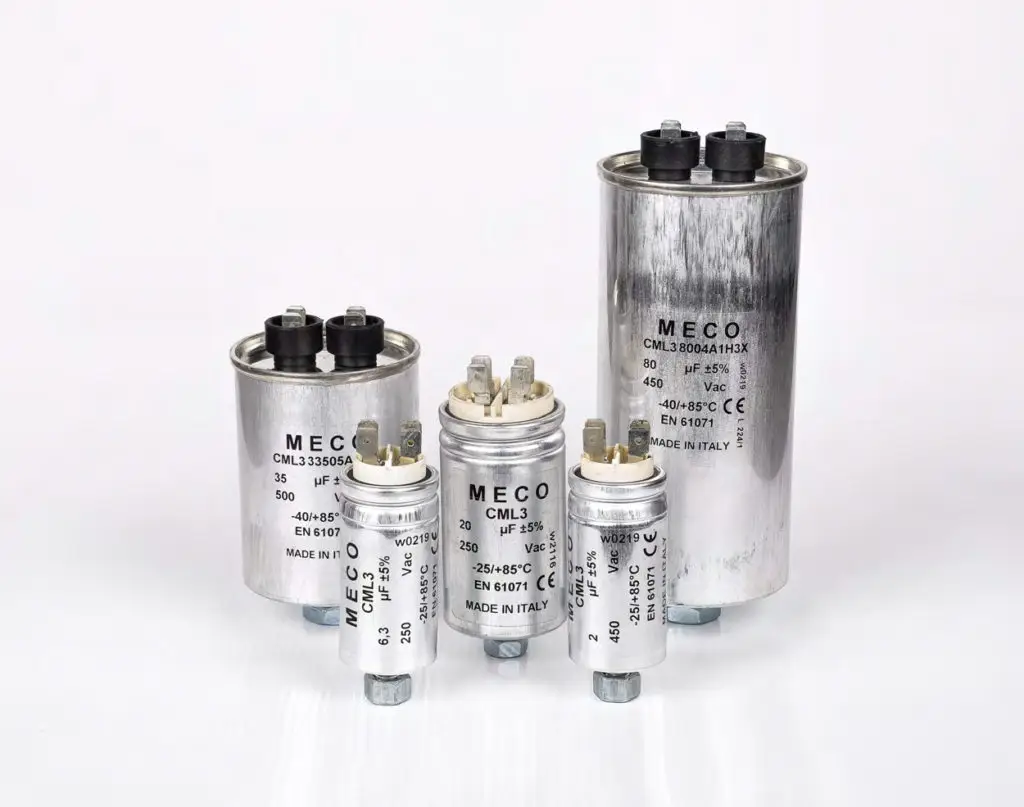 Capacitors-Consulting Facon Inco Meco Capacitors.