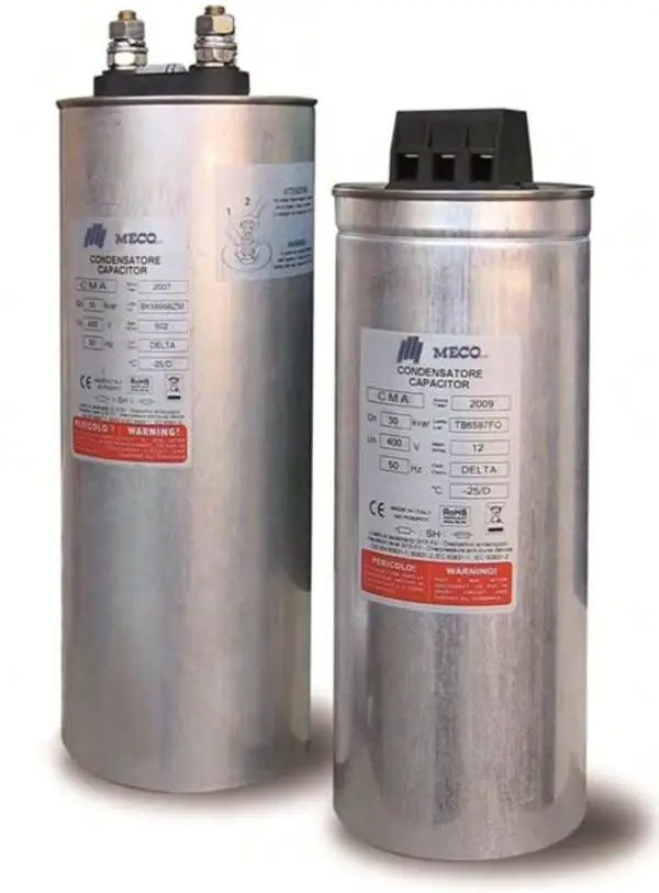 Capacitors-Consulting Facon Inco Meco Capacitors.