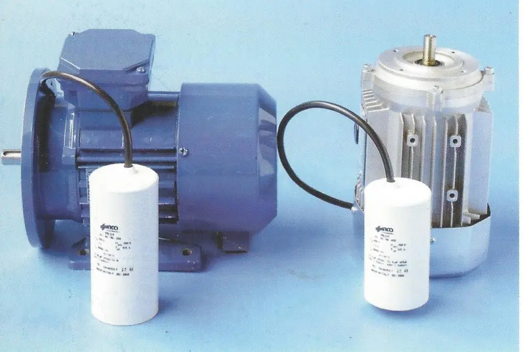 Start-up controls for heavy start-up of single-phase motors.